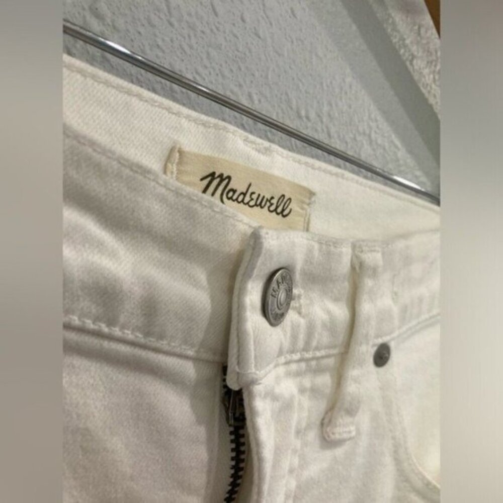 Madewell Women's High Rise Jeans - White - Picture 5 of 13
